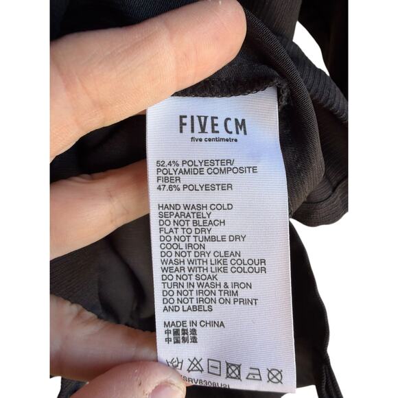 Five CM Heavenly Days Bowling Shirt Men’s Black Rockabilly Retro Embroidered L - Picture 8 of 15